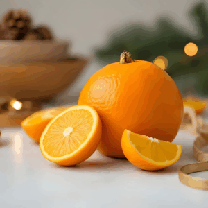 Fondant parfumé Orange Confite – senteur d’hiver épicée et sucrée